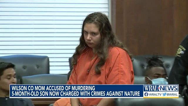 Wilson County mom accused of murdering 5-month-old son now charged with crimes against nature 
