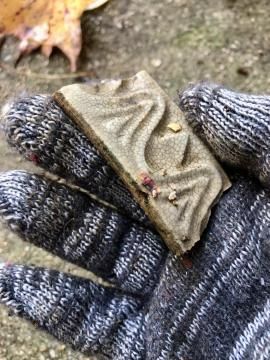 Relics found beneath Jordan Lake by Katherine Loflin.