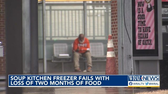 Soup kitchen freezer fails with loss of two months of food 