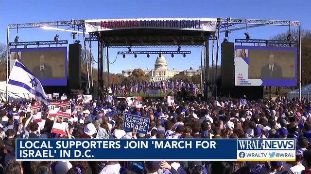 Triangle Jewish community heads to March for Israel in DC 