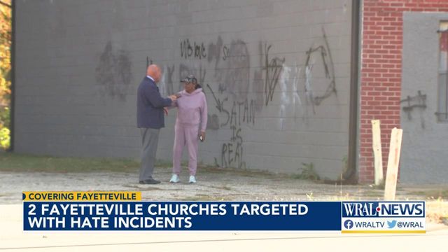 Bomb threats, hateful messages: Two Fayetteville churches targeted this week