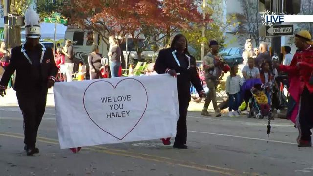 'We Love You, Hailey:' Helping Hand Mission honors dancer who died in Raleigh Christmas Parade 2022
