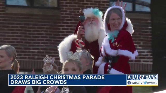 2023 Raleigh Christmas Parade draws big crowds