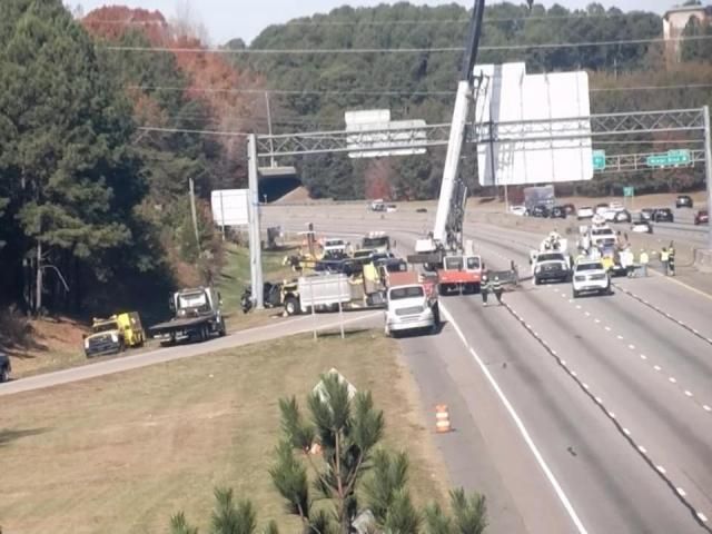 I-40 reopens after being closed 14 hours due to fatal crash damaging ...