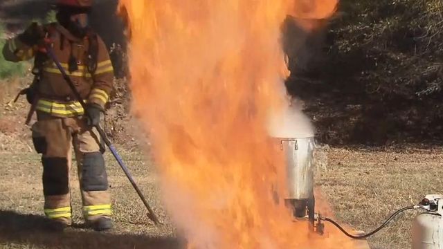 Garner fire crews give safety tips for frying turkey