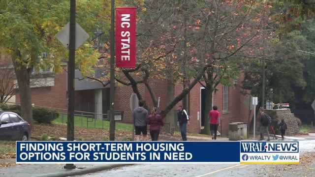 Finding short-term housing options for students in need 
