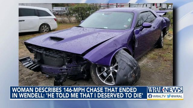 Woman describes getting kidnapped in Virginia, 146-mph chase that ended in Wendell