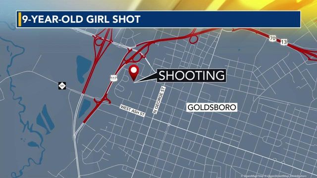 Goldsboro police investigate shooting of 9-year-old girl