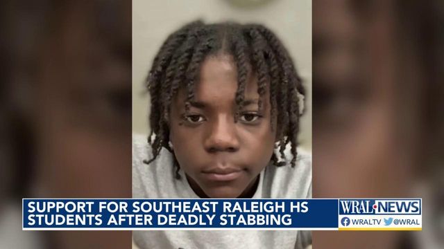 Support for Southeast Raleigh Highschool students after deadly stabbing 