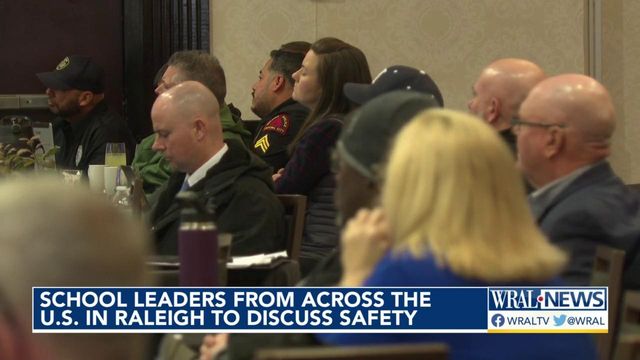 School leaders from across the US visit Raleigh to discuss school safety