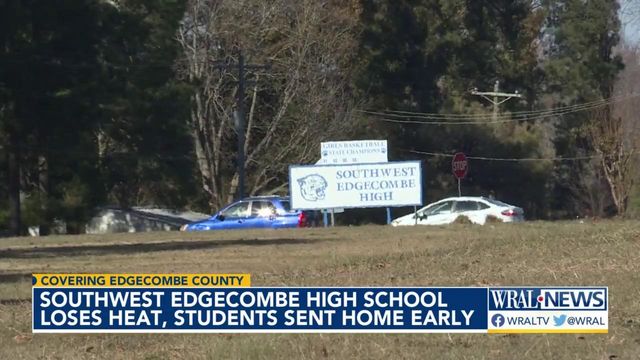 No heat: SouthWest Edgecombe High students sent home 