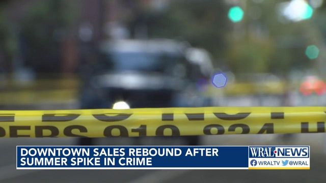 Downtown Raleigh sales rebound after summer spike in crime
