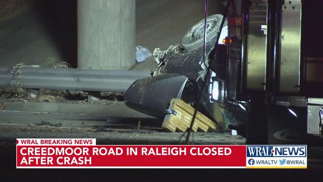 Creedmoor Road in Raleigh closed after fatal crash