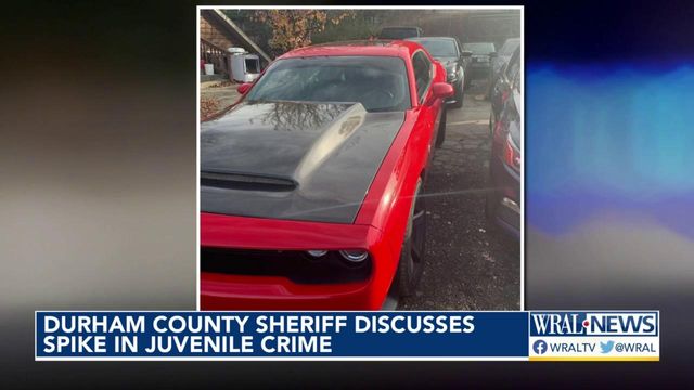 Durham County Sheriff talks spike in juvenile crime