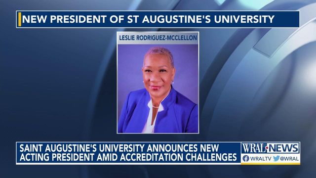 St. Augustine's University announces new acting president amid accreditation challenges