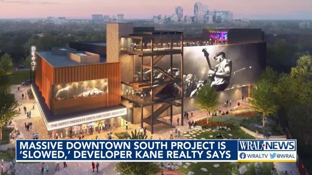 Downtown South project is 'slowed' due to higher interest rates, developer Kane Realty says