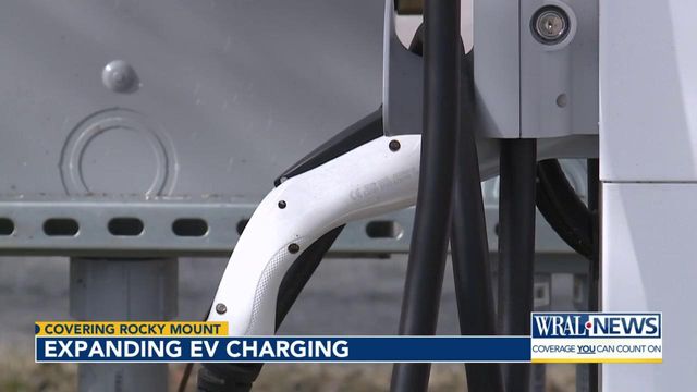 Rocky Mount adds EV charging stations