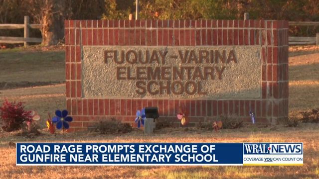 Police looking into road rage shooting outside Fuquay-Varina Elementary School