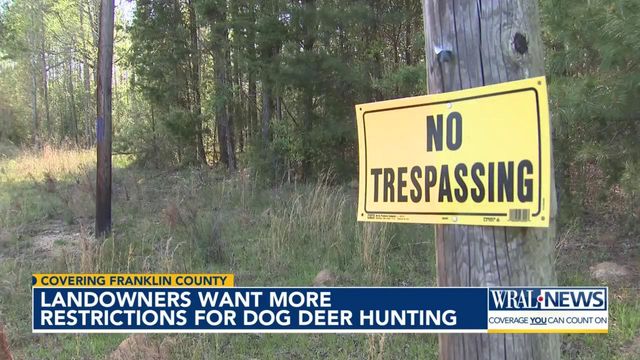Landowners want more restrictions for dog deer hunting 