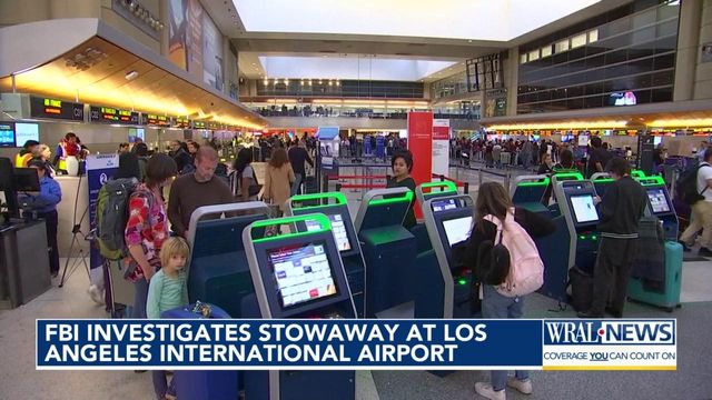 FBI investigates stowaway at Los Angeles International airport 