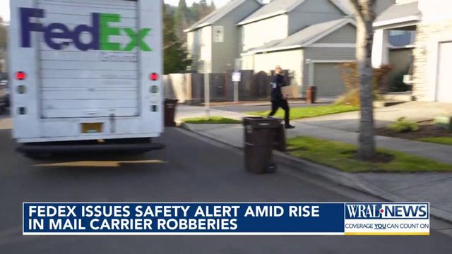FedEx issues safety alert amid rise in mail carrier robberies