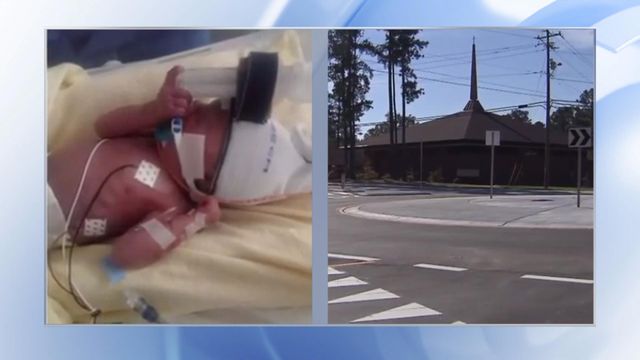 Johnston County woman gives birth at roundabout