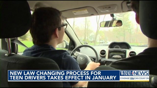 New law changing process for teen drivers takes effect in January