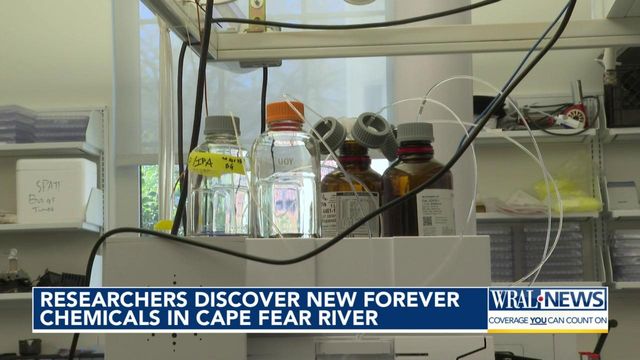 Researchers discover new forever chemicals in Cape Fear River