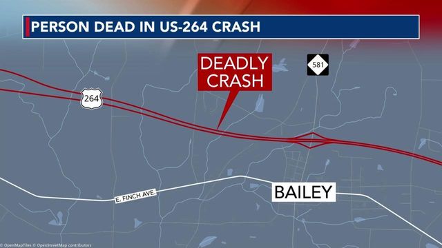 Person dead in US-264 crash 