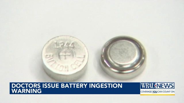 Doctors issue battery ingestion warning 