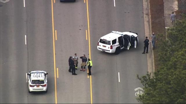 Walnut Street closed in Cary after child struck by car