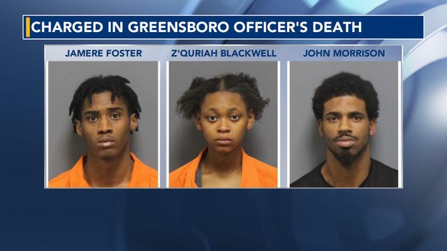 Suspects charged in NC officer's death appear in court for first time