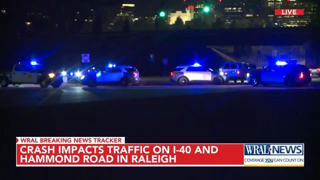 Pedestrian killed in fatal crash, closing down Hammond Road into downtown Raleigh