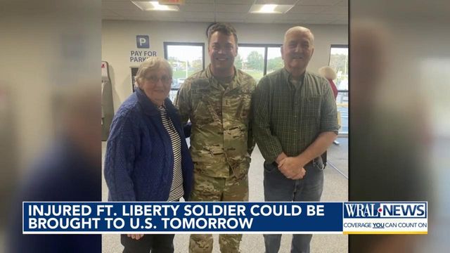 Injured Fort Liberty soldier could be brought to U.S. tomorrow  
