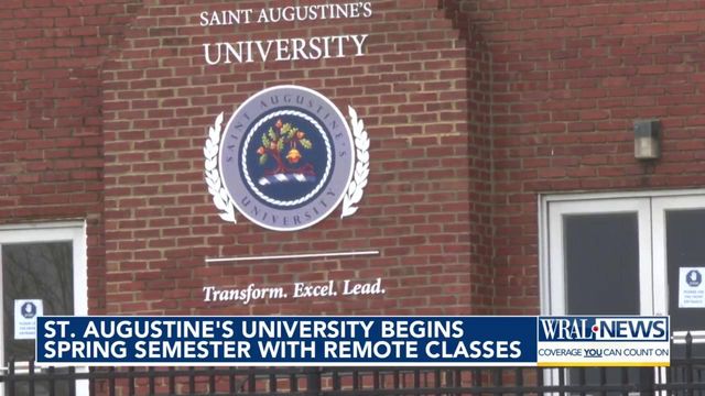 St. Augustine's University begins spring semester with remote classes 