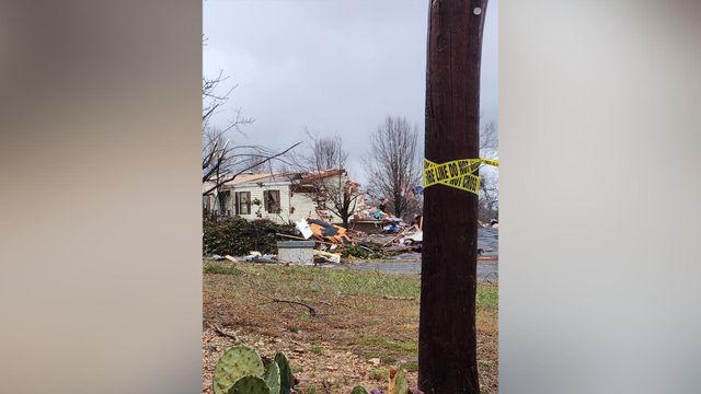 One dead after strong winds rip through Catawba County