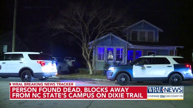 Person found dead, blocks away from NC State's campus on Dixie Trail 
