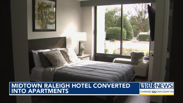 Former North Hills hotel converted into apartments