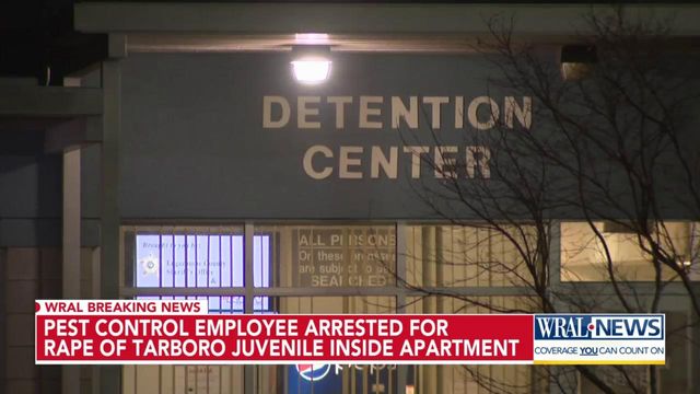Pest control employee arrested for rape of Tarboro juvenile inside apartment