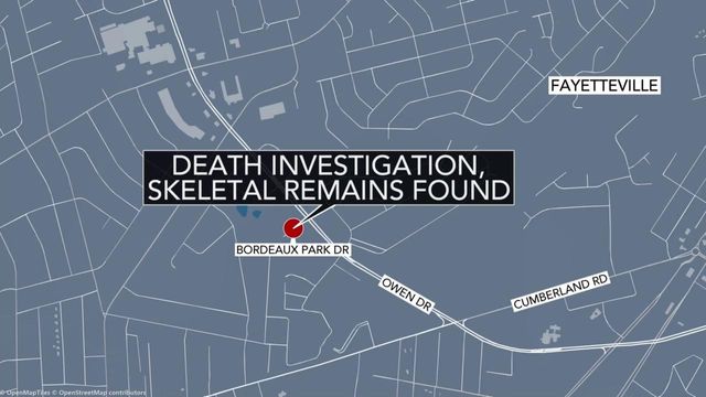 Skeletal remains found in Fayetteville