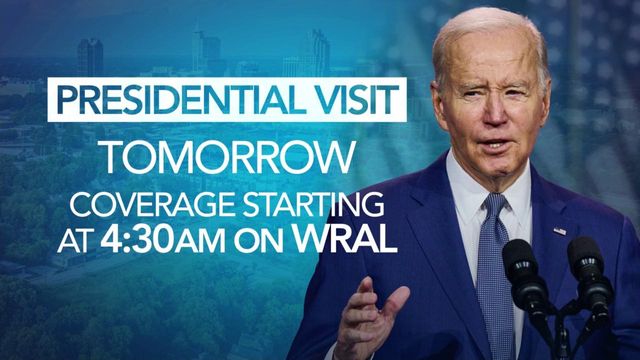 What to expect from President Biden's visit to the Triangle