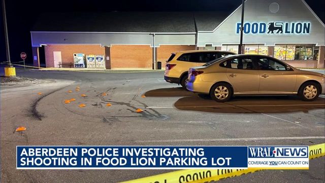 Aberdeen police investigating shooting in Food Lion parking lot