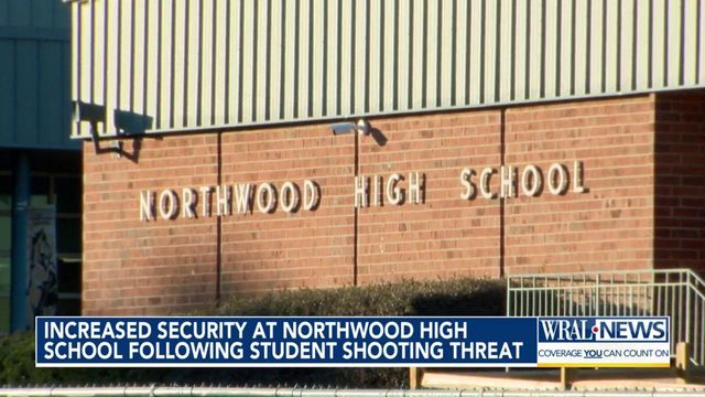 Increased security at Northwood high school following student shooting threat 