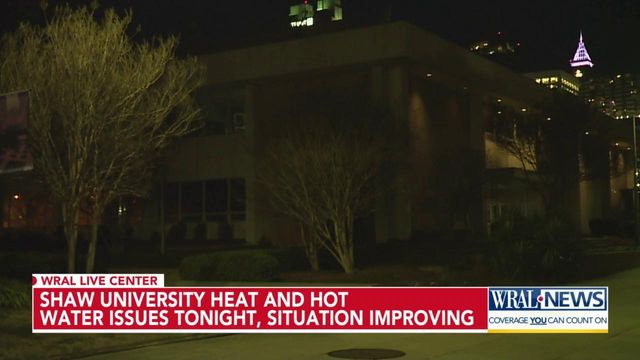 Heat and water issues at Shaw University