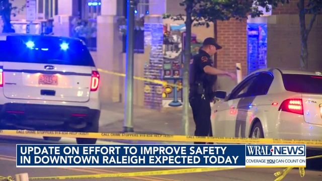 Raleigh city leaders expected to give update on effort to improve safety in downtown Tuesday