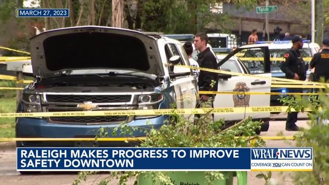 Raleigh makes progress to improve safety downtown
