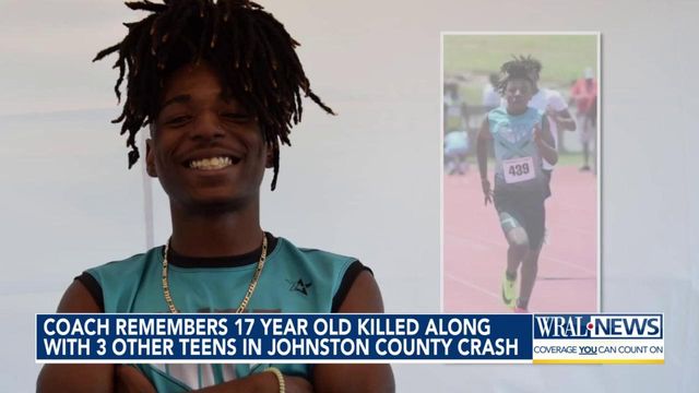 Coach remembers 17-year-old killed along with 3 other teens in Johnston County crash 