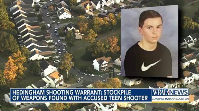 Search warrant: Stockpile of weapons were in shed with accused teen shooter