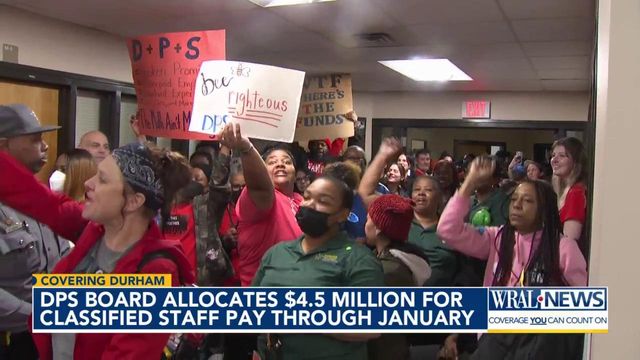 DPS board allocates $4.5 million for classified staff pay through January 