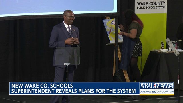 New Wake County schools superintendent reveals plans for the system  